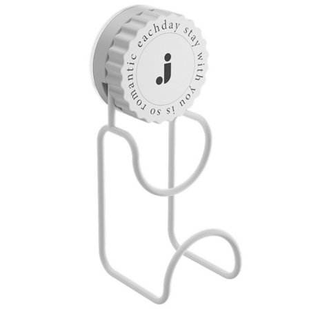 Roterende Sugekop Vask Holder - Vægmonteret Krog Opbevaringsstativ uden Boring