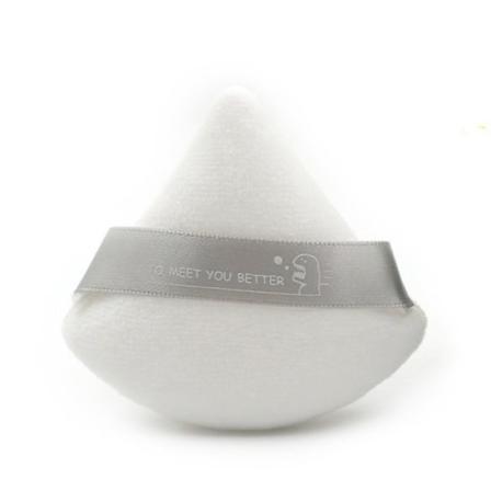 1/2 St Makeup Puffs Triangle Velvet Powder Puff 1 St Vit