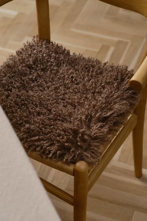 Jotex - Sittepute 38x38 Cm Brun - LUDDE - Kjøp Sitteputer & stolputer hos Jotex