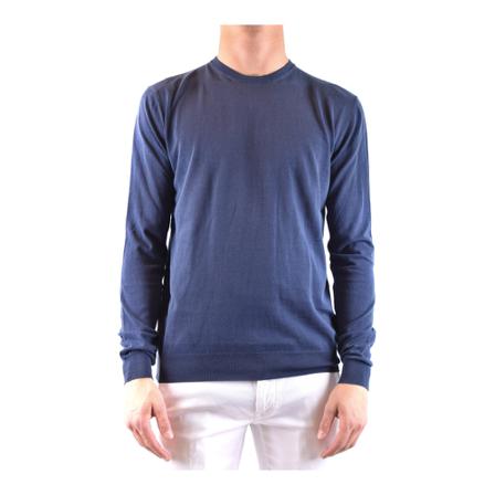 Jacob Cohën, Sweater Blauw, Heren, Maat:M
