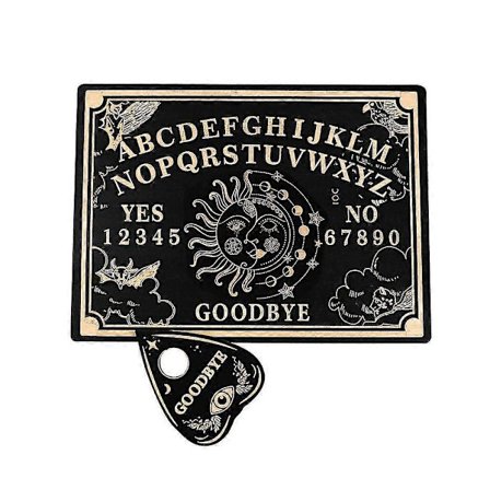 12" Ouija Brett Tre Divinasjon Pendel Brett Gravert Magisk Brett Heks Sol Pendel Brett Sett Wiccan Alter Forsyninger