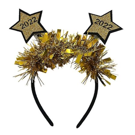 Jule stjerne hårbånd Makeup Kosmetikk Hodebånd For Kvinner Fest Dekorasjon