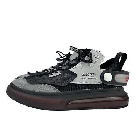 Andningsbara Mjuka Bottnar Popcorn Botten Herrskor