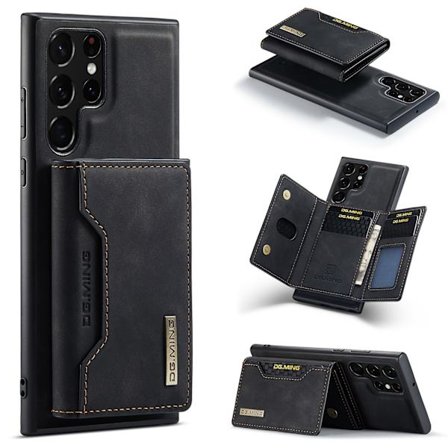 Samsung S25 Ultra puhelinkotelo, korttipidike suojakuori, musta