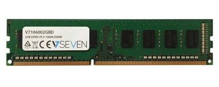 V7 DDR3 - modul - 2 GB - DIMM 240-pin - 1333 MHz / PC3-10600 - ikke-bufret