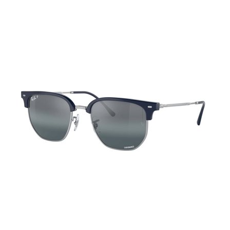 Ray-Ban New Clubmaster - RB4416 6656G6 5320 i Sølv Metal