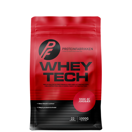 Proteinfabrikken Whey Tech Protein, 1 kg