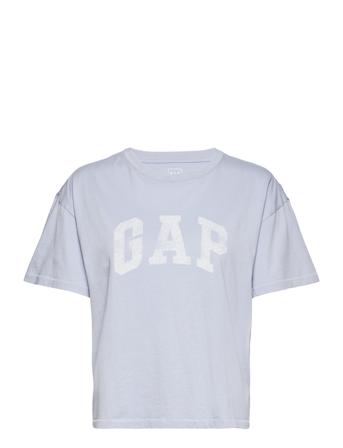 Gap Easy Ss Tee T-shirt Top Blå GAP