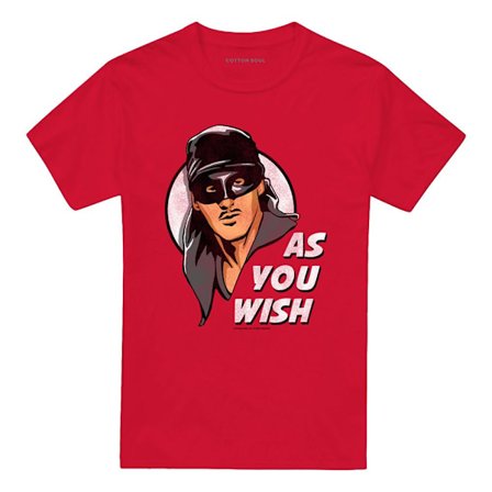 The Princess Bride Unisex Vuxen Som Du Vill T-Shirt 3XL Röd