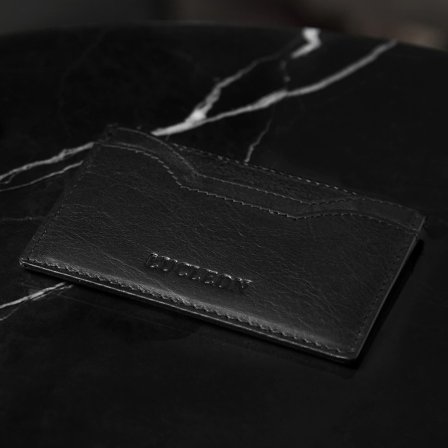Black RFID Bruce Card Holder for Men - Card Holders