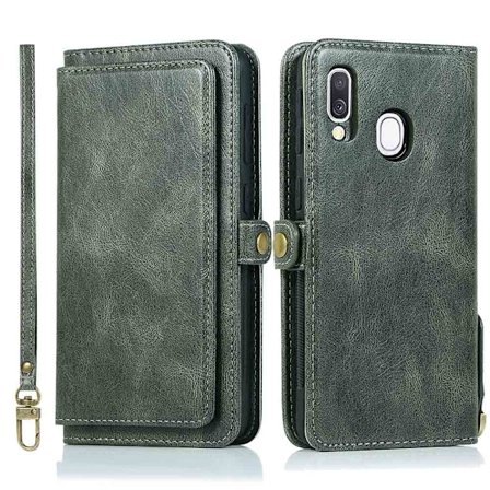 Samsung Galaxy A40 - Robust Plånboksfodral Dubbelfunktion