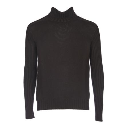 Tagliatore Turtlenecks Brun, Herre Rullekraver