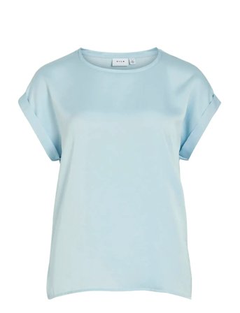 Vila | Viellette S/S Satin Top - Noos | 42