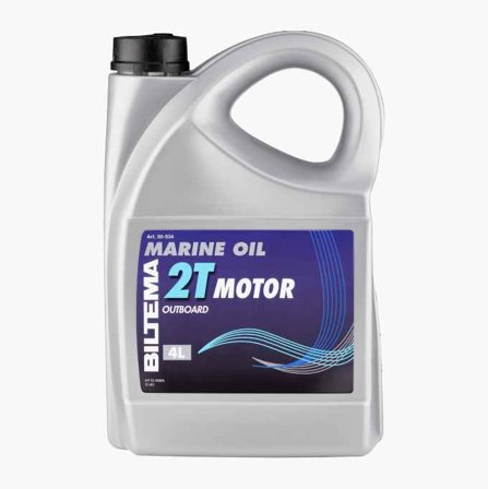 Biltema - 2-takts utenbordsolje 4 liter