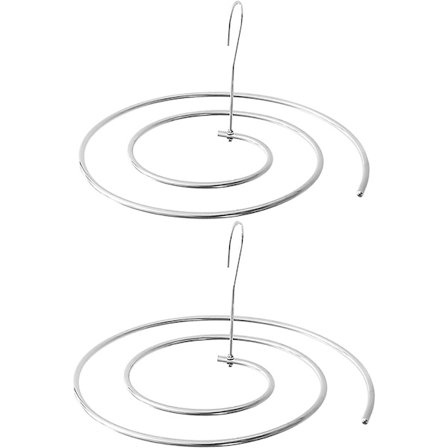 Sengesettstativ, plassbesparende, spiralformet multifunksjonelt tørkestativ 2m