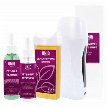UNIQ Roll On Wax Kit - Professionellt vax Hårborttagning hemma