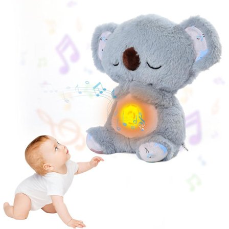 Lugnande Koalabjörn, Koala, Andningsdjursplysch, Koala Sleep Buddy Koala Lugnande Ångest, Maskin
