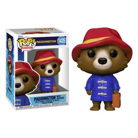 Figurine - Funko - Paddington - Med kuffert - Brun - Til børn
