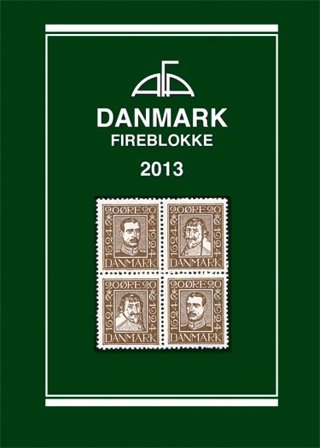 AFA - Danmark, Fireblokke 2013 - Frimærkekatalog