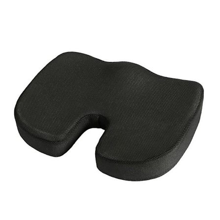 Ortopedisk Sittepute - Sklisikker Memory Foam Halebeinspute for Halebeinssmerter - Kontorstol C [db]