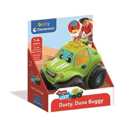 Trekk tilbake og kjør, Dusty Dune Buggy – Clementoni