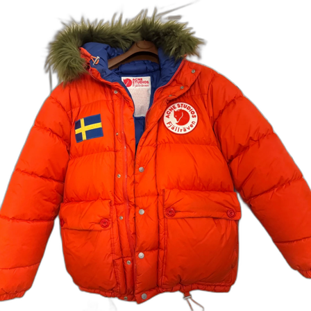 Orange dunjacka från Acne Studios