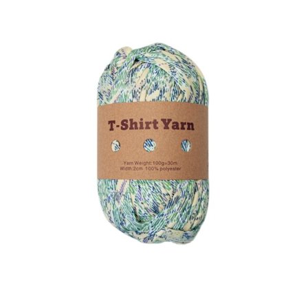 Tjockt Stickgarn, Elastiskt Tyg Tröjgarn, Spaghettigarn för Handgjorda DIY Väskor Filtar Kuddar Virkning