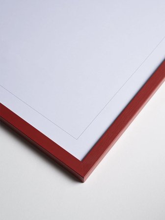 Träram Röd | Kunstary.com, 70x100 cm