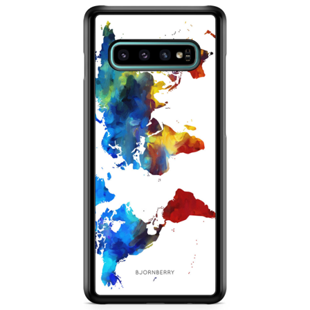 Bjornberry Skal Samsung Galaxy S10 - Världskarta