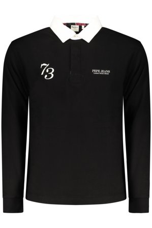 Pepe Jeans Polo Maniche Lunghe Uomo Nero