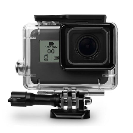 Vedenpitävä Gopro Hero 7 Black 6 5 -kotelo jalustalla