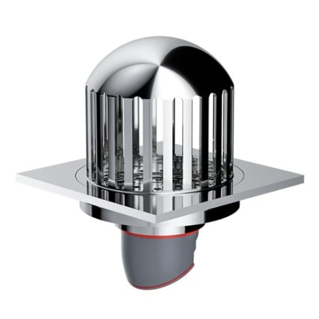 IC Täysin kupari katto viemäri parveke suuri siirtymä anti-tukkiutumisen kansi kansi ulkona suora viemäri 50 putki ,