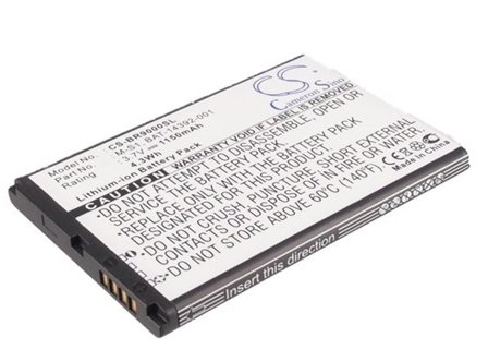 Batteri for SmartPhone, mobil for BlackBerry Bold 9000, Bold 9030, Bold 9630 og andre.