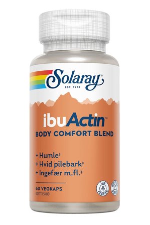 Solaray IbuActin 60 60 kaps., Helse & Madvarer, Ingredienser, Urter