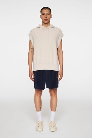 J.Lindeberg - Finley Hooded Knit Vest - Fashion - Grey - Men - M