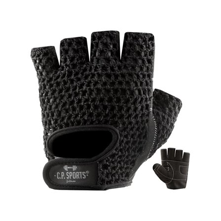 C.P. Sports Classic Mesh Glove Träningshandskar Svart