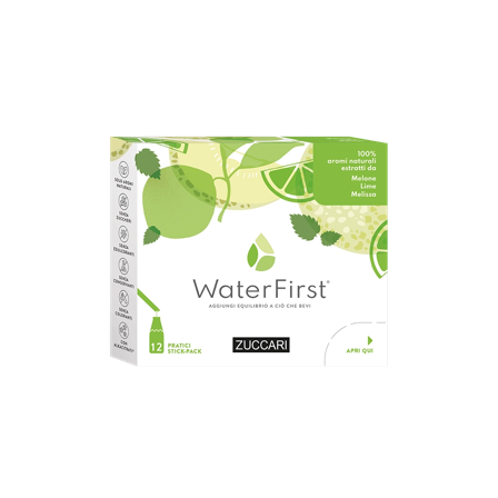Zuccari WaterFirst Melone/Lime/Melissa 12 Stick