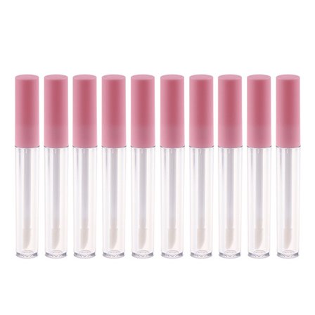 10 st/lot 2,5 ml läppglansrör DIY läppglansflaska tom Cosme Pink