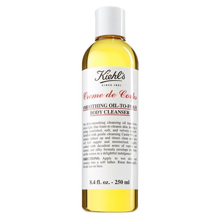 KIEHL'S Creme De Corps Smoothing Oil-To-Foam Body Cleanser 250ml - Olio Doccia