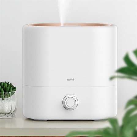 Luftfuktare med ultraljudsteknik och 4.5L vattenbehållare - Vit