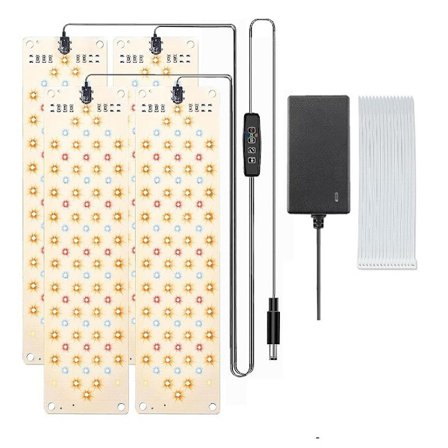 LED-valopaneeli kasveille - EU Plug Adapter