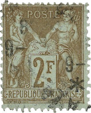 Frankrig 1900 - YT 105 - Stemplet