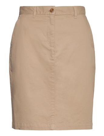 D1. Classic Chino Skirt Beige GANT