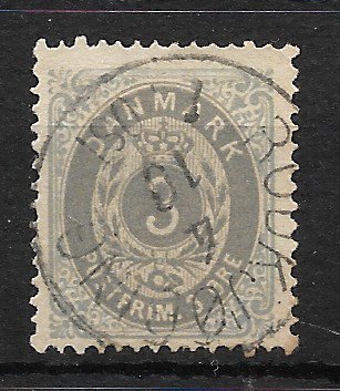 Danmark 1875 - AFA 22a - Stemplet