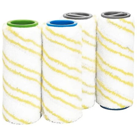 Sett med ruller for Karcher FC5 FC7 FC3 FC3D elektrisk gulvvasker erstatningsruller~20534