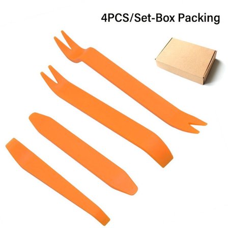 Verktøy for fjerning av bilpanel Auto Trim Pry Plate 4 STK/SET-BOKS PAKNING