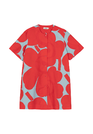 Marimekko Taitavuus Unikko Dress Klänningar Dam Röd 40