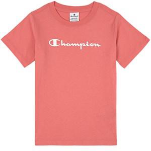 Kids - Champion Branded T-Shirt Pink 13-14 Years - Tops - 13-14 years - Pink