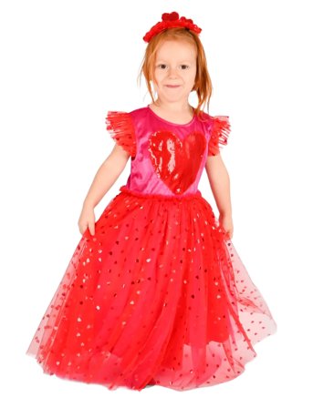 Den goda fen Dress Of Love Set - Red - 110/116