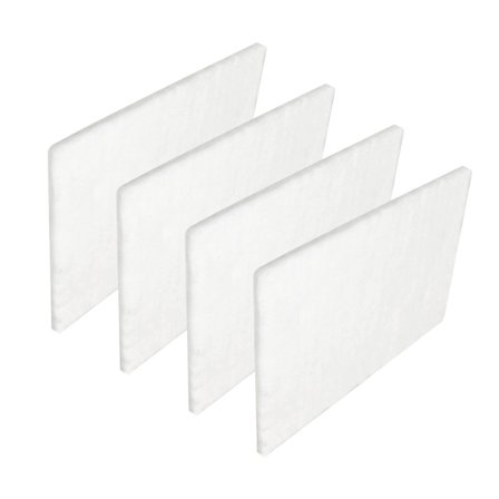 2/4/6 stk Stabil og holdbar Fiber Square Keramisk Uld til Bioethanol Firepits